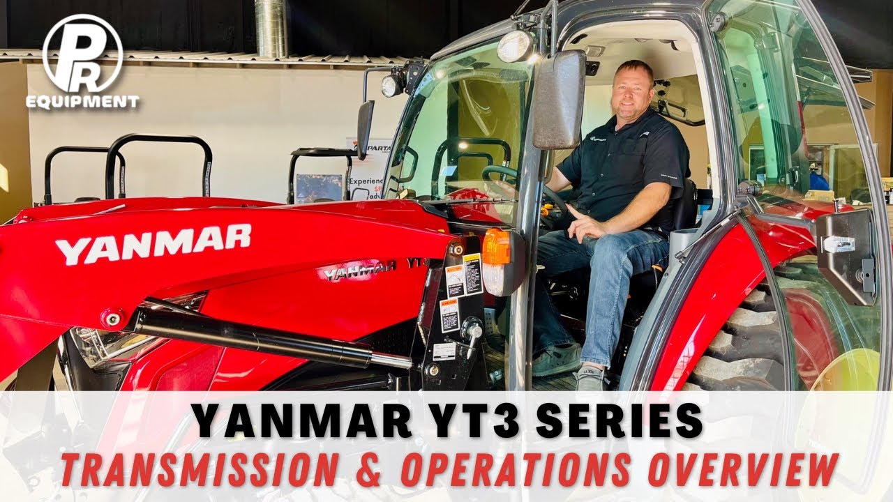 Тракторы Yanmar серии YT3 — обзор трансмиссии и эксплуатации