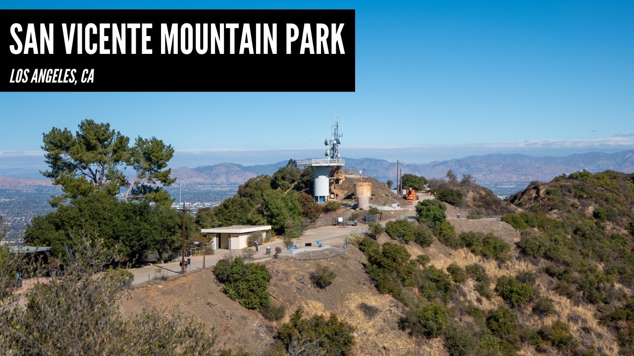 Hiking to an Old Missile Radar Site Above Los Angeles (San Vicente Mountain Park)