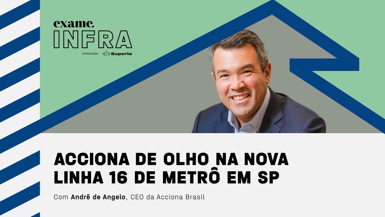 Acciona tem interesse no leilão da nova linha 16-Violeta de metrô em SP