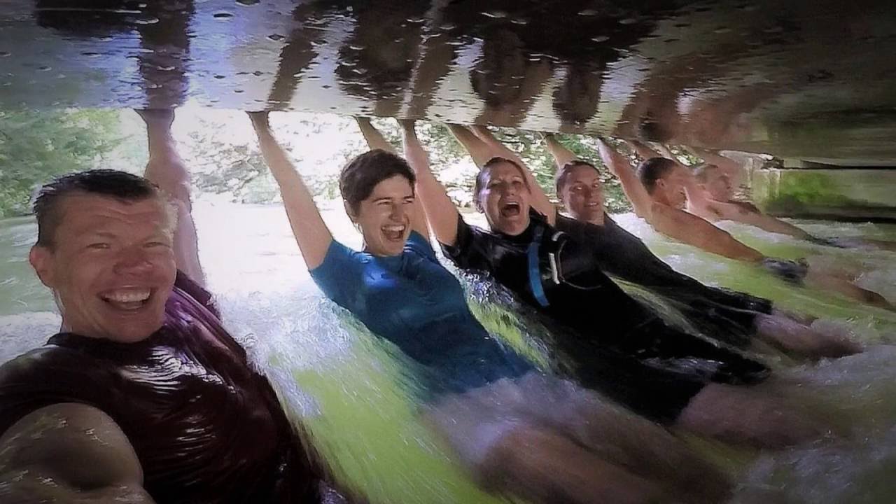 Eisbach laufen & schwimmen