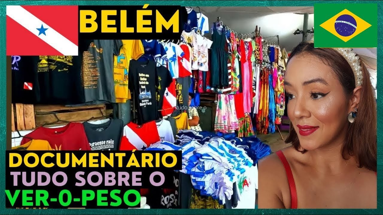 🇧🇷 Conheça as Maravilhas do Mercado Ver-o-Peso em Belém do Pará | Brasil.