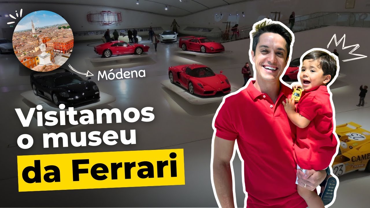 ITALIA: Visitamos o museu da Ferrari! | Módena