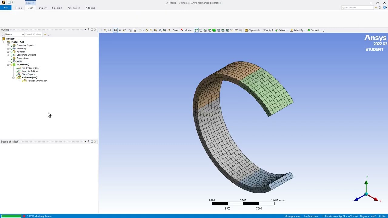 ANSYS Modal Energy Analysis - Part 1