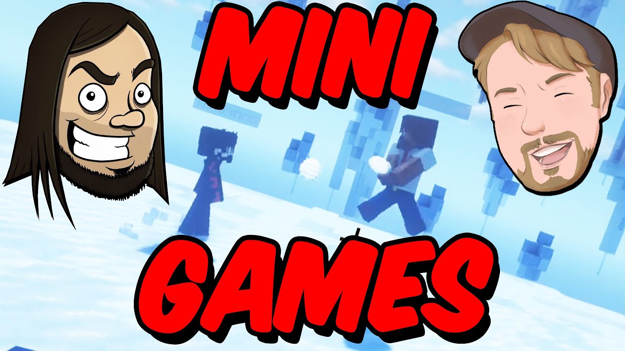 ROLIGA minigames med Ufosxm - Minecraft på svenska