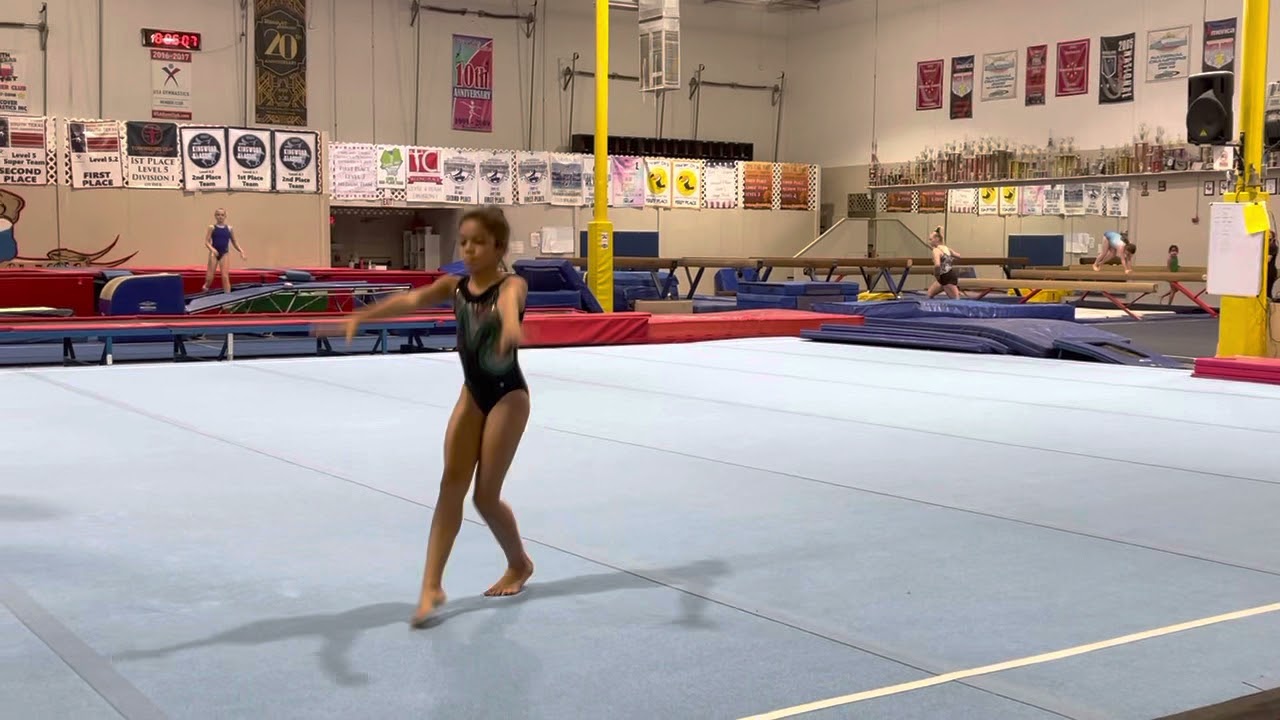 Level 6 Floor Routine | Discover Gymnastics