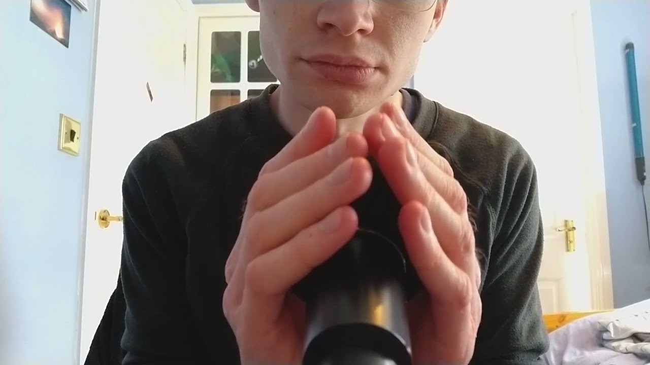 ASMR Mic Scratching and Breathing