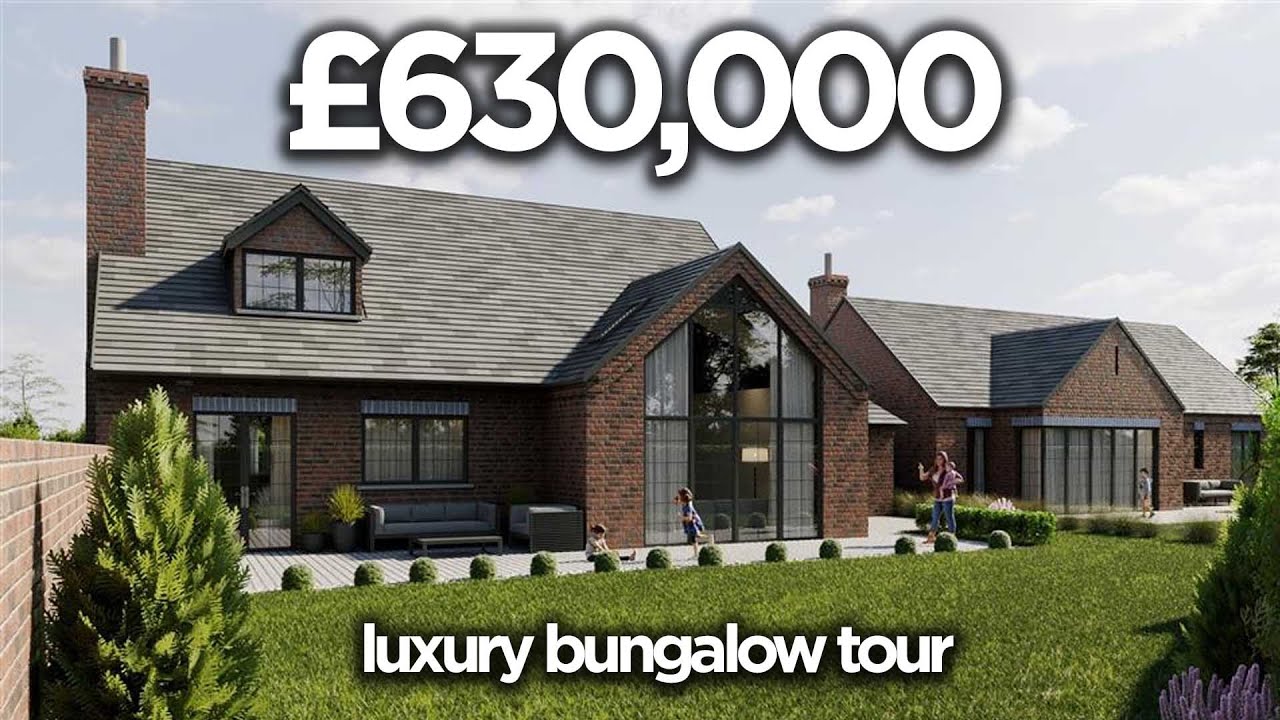 Inside a &pound;630,000 new build bungalow (full property tour)