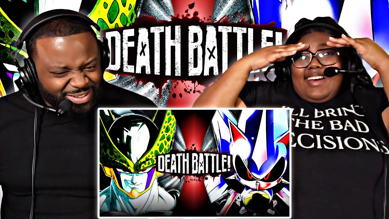 Селл против Метал Соника (Dragon Ball Z против Соника Ежа) | Смертельная битва! Реакция 🧑🏾‍💻‼️