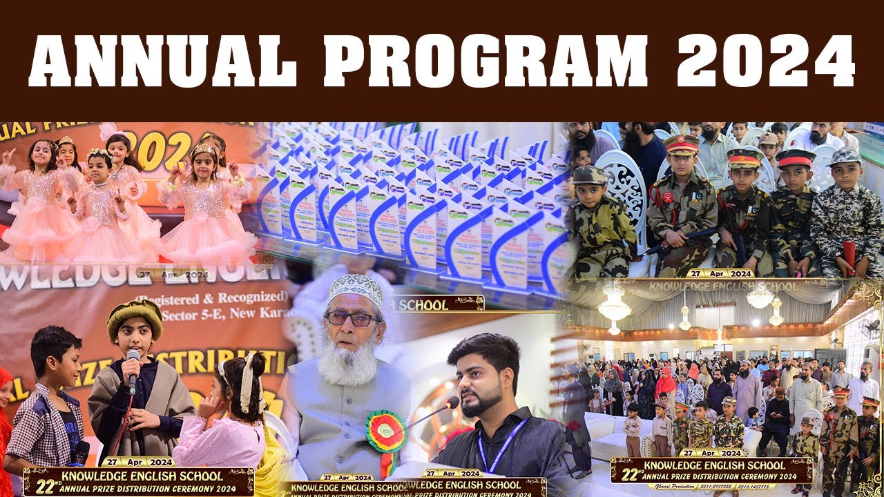 Pictures of 22nd Annual Prize Distribution Ceremony 2024 || Knowledge English School