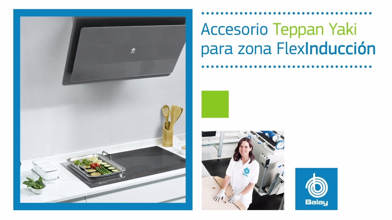 Teppan Yaki para FlexInducción | Ponla y Quítala Cuando Tú Quieras