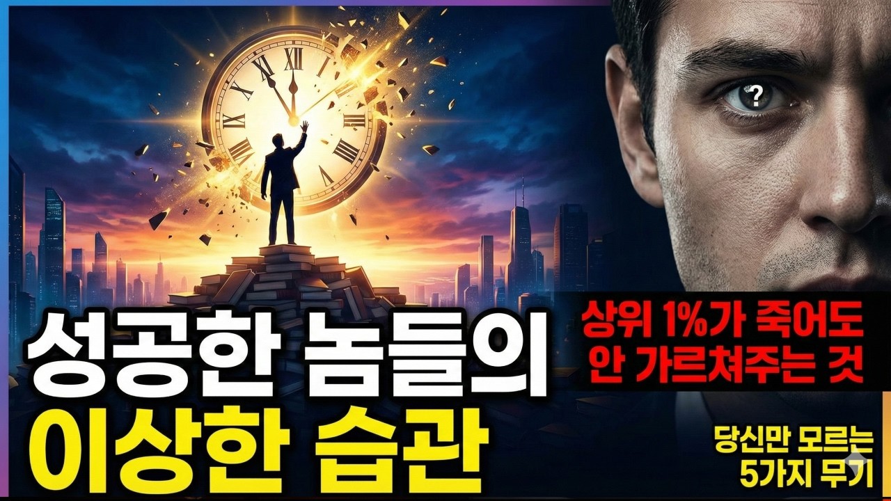 [심층 분석] 타이탄의 도구들 - 상위 1%가 절대 말해주지 않는 '이상한' 성공의 비밀