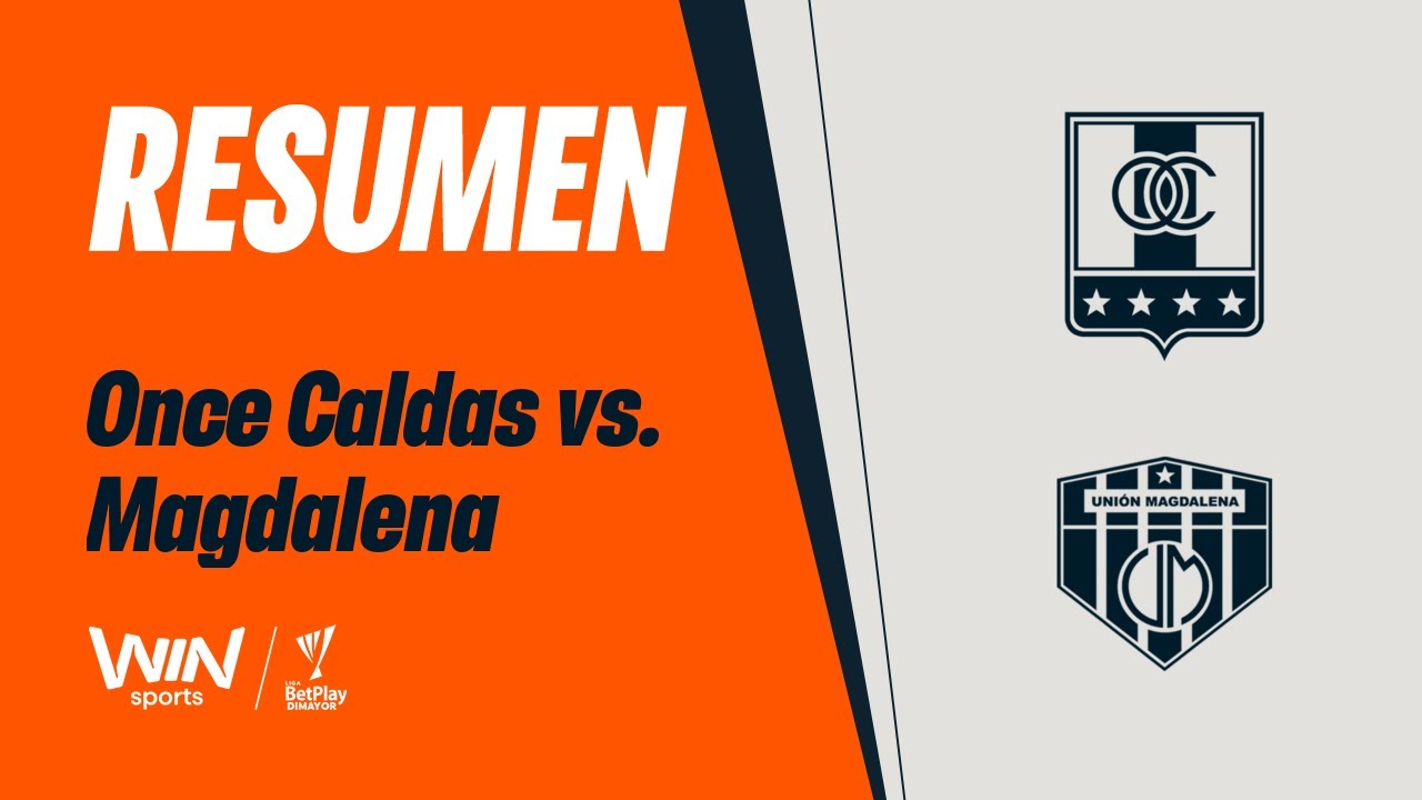 Once Caldas vs. Uni&oacute;n Magdalena (resumen y goles) | Liga BetPlay Dimayor 2025-2 | Fecha 17