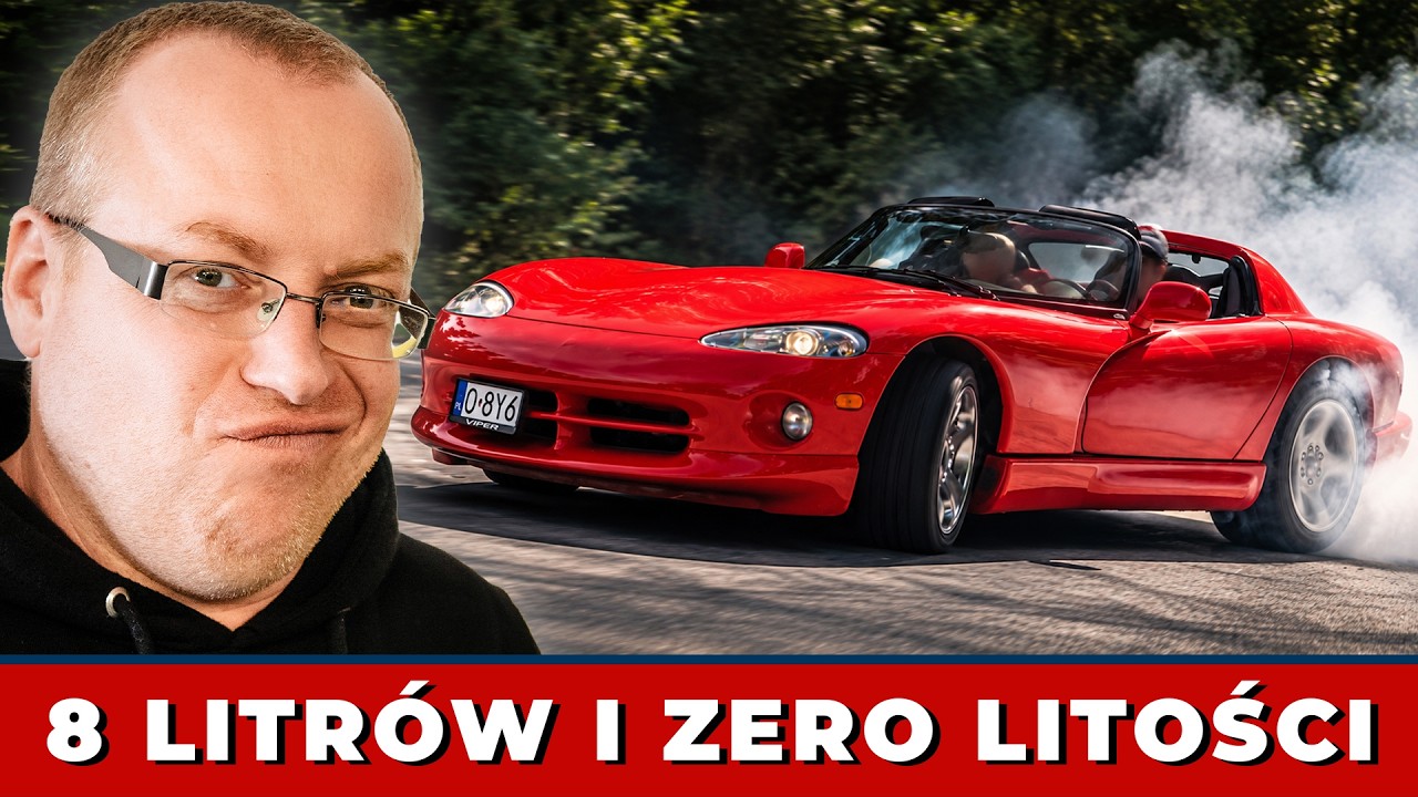Takiego DODGE VIPERA jeszcze nie widzieliśmy! 8.0 V10, manual i ZERO elektroniki!
