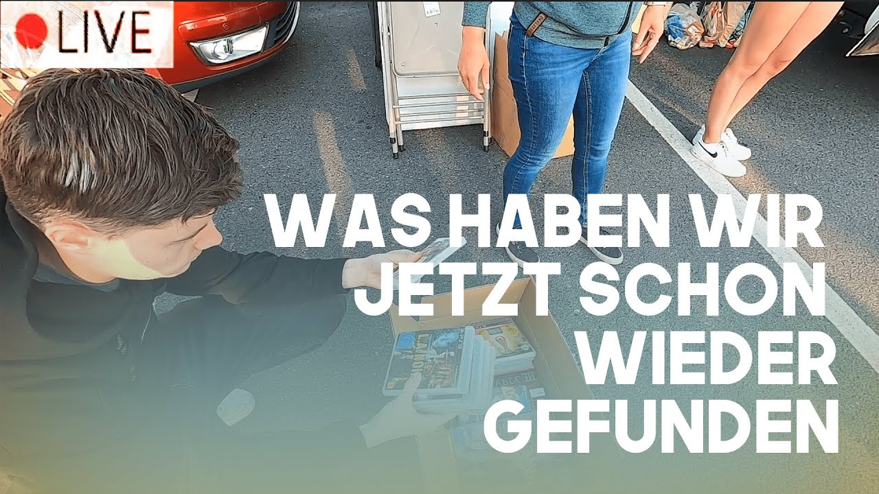 Auf dem Flohmarkt: Schätze oder Schrott gefunden ? 👍