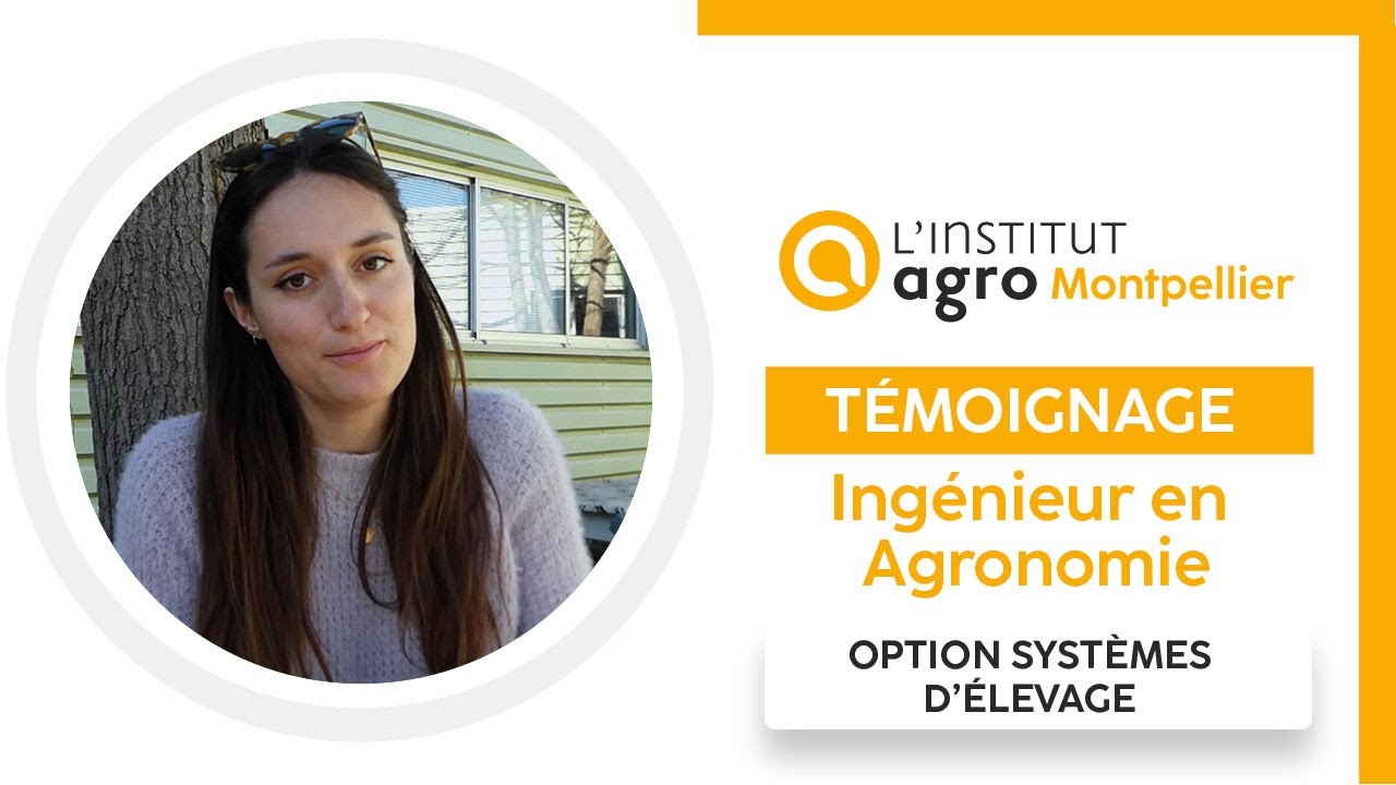Juliette, témoignage Ingénieur en Agronomie, option Systèmes d'élevage (SYSTEL)