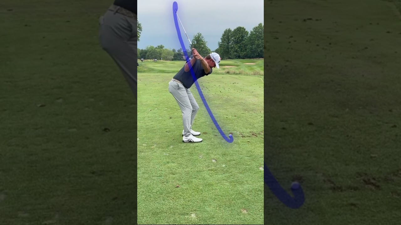 Lucas Glover Smooth Swing Tracer | Golf Essentials #golf #golfessentials #shorts #short