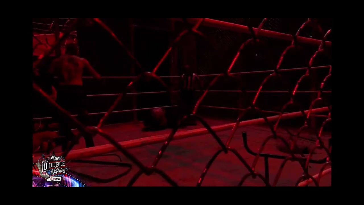 Gangrel shows up and assist Adam Copeland
