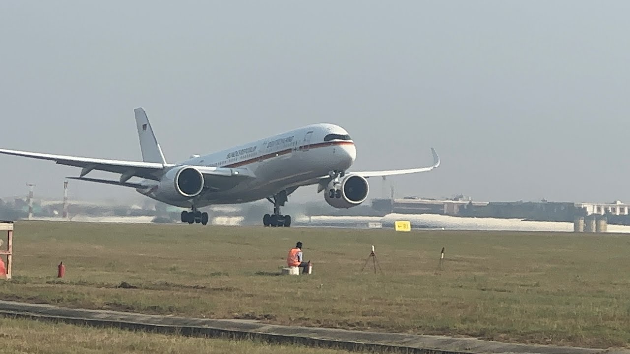 AI-Summit Delegation departure moment #Another successful aviation visit completed reels #shorts 