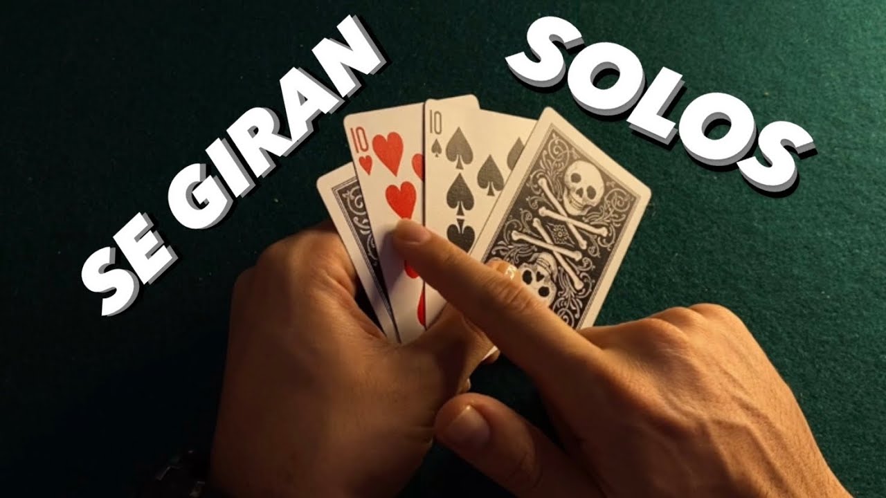 Girando los 10s | Truco de Magia con 4 cartas INTERMEDIO