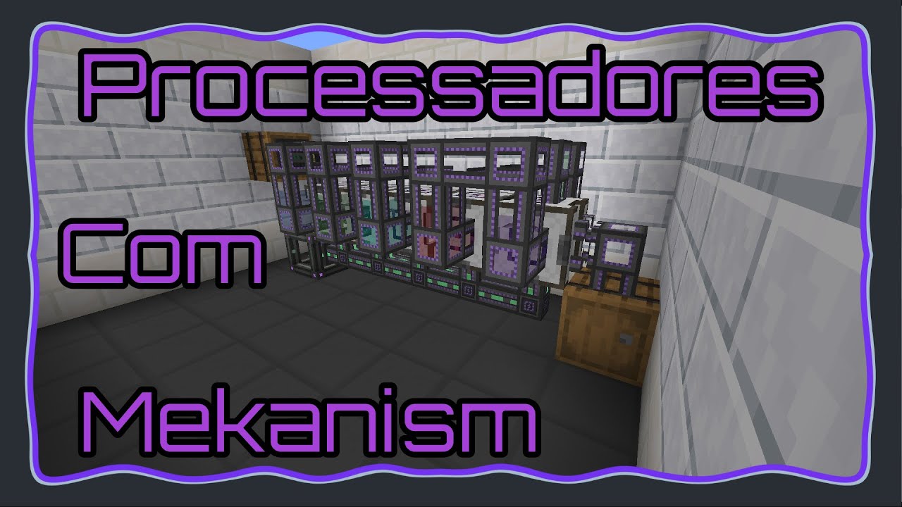 Tutorial   Automação de processadores do Applied Energistics 2 com Mekanism