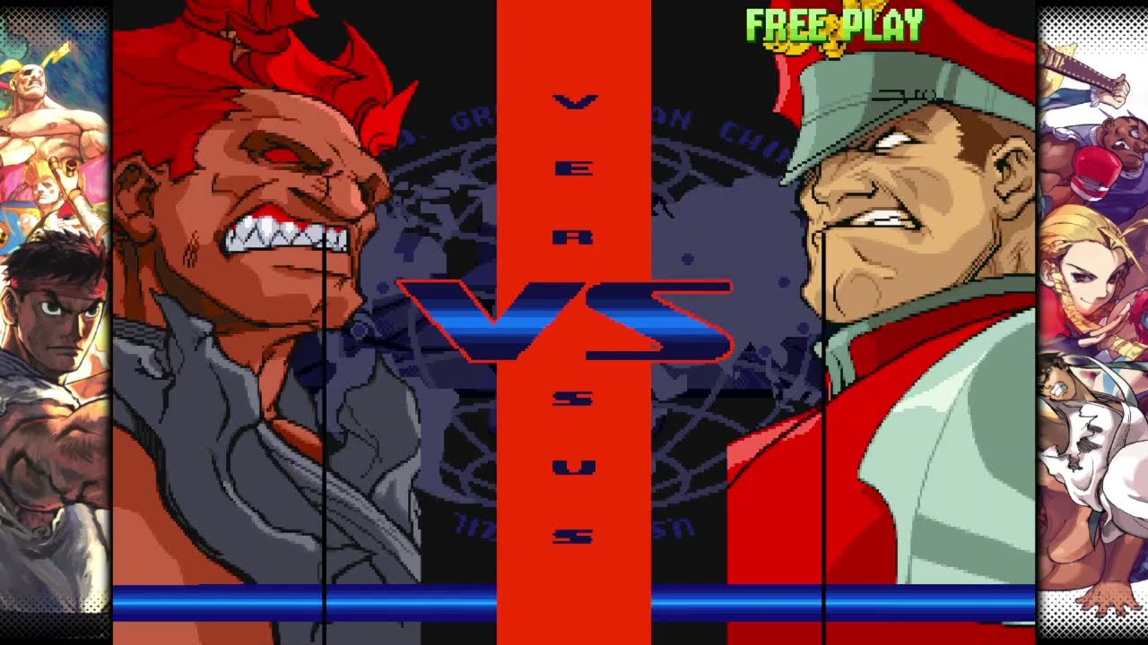 CAPCOM FIGHTING COLLECTION 2: Street Fighter Alpha 3 Upper - Akuma Playthrough