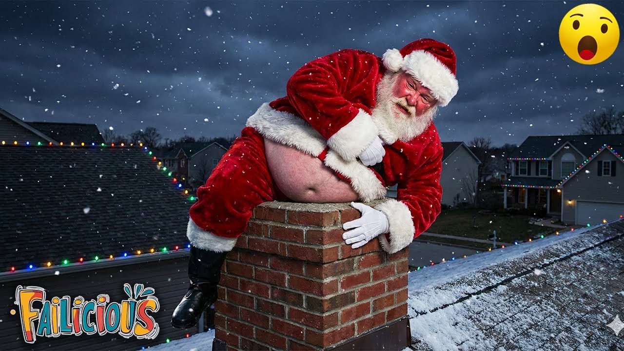 Funny Christmas Fails Caught on Camera 🎁🎄 Funny Holiday Videos | Try Not To Laugh