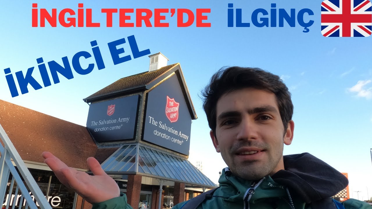 İngiltere'de ilginç ikinci el mağazaları. İsraf etmiyorlar, bağışlıyorlar, her şey çok ucuz.(ENG4)