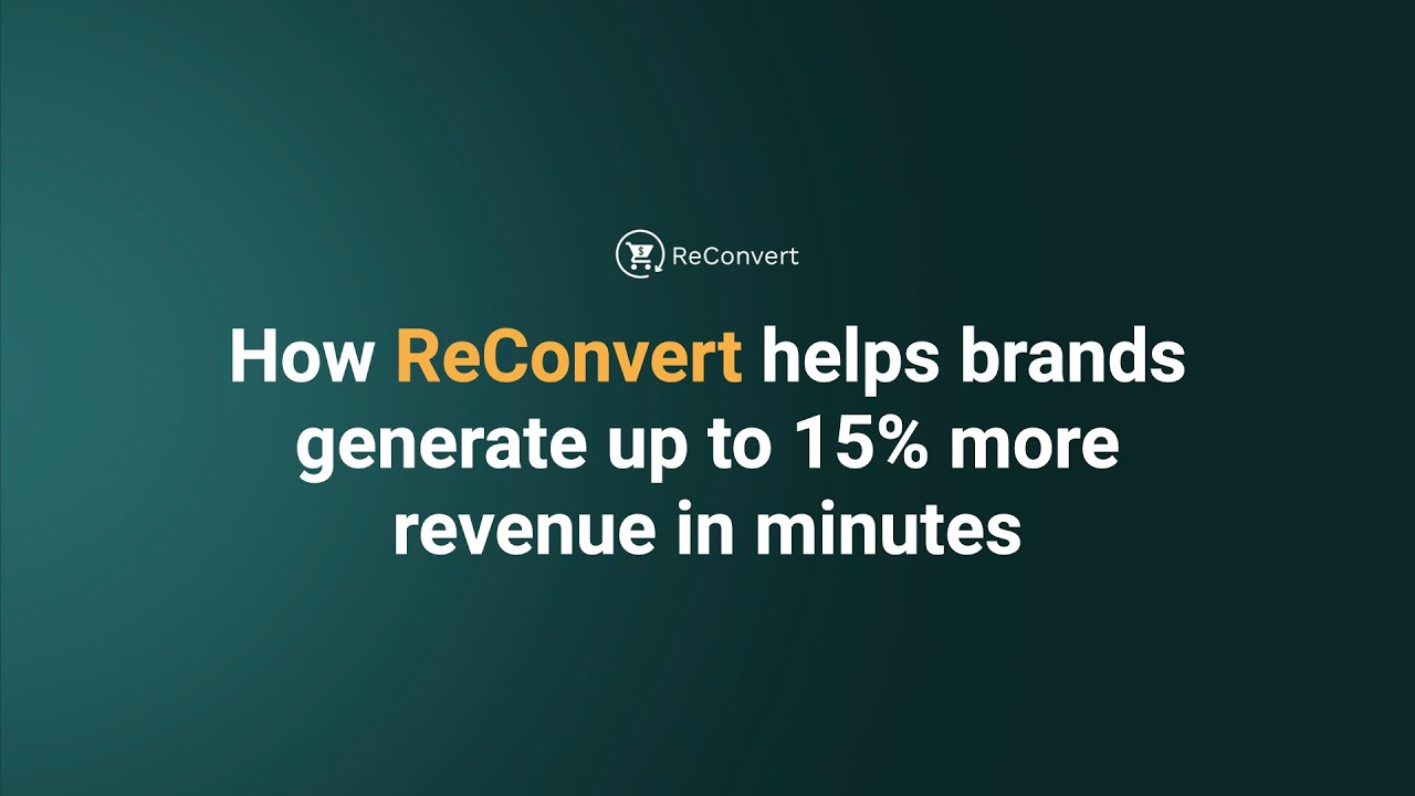 Shopify Plus exclusive: How to use Upsell at Checkout With ReConvert - Demo for +20 Shopify Reps