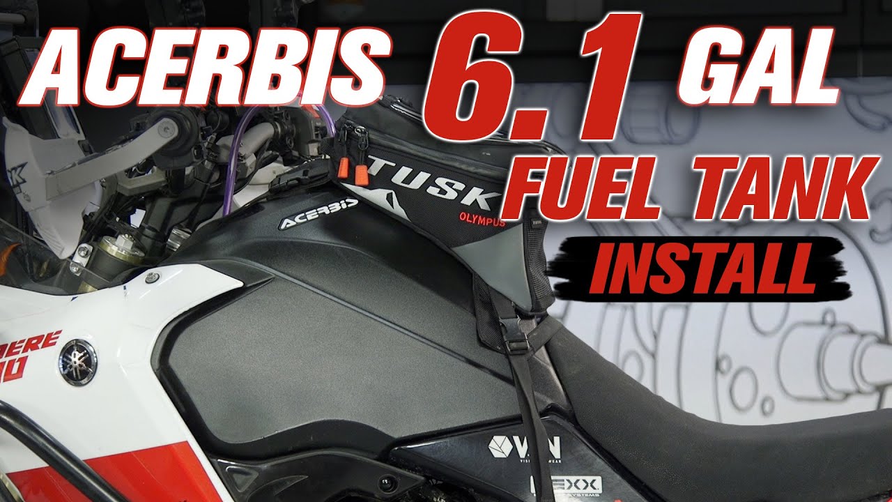 Как установить топливный бак Acerbis объемом 6,1 галлона на Yamaha Ténéré 700