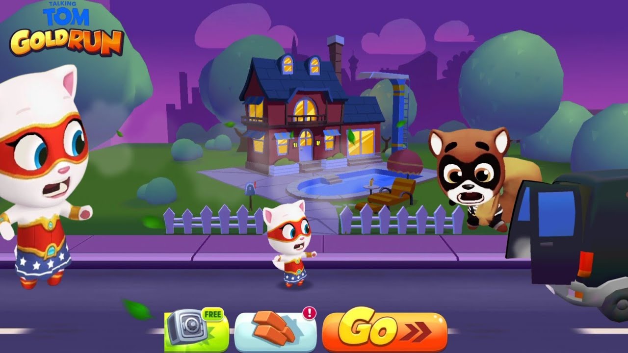 Talking Tom Gold Run - New Update Galactic Goodies Event In Las Vegas - Android ioS Gameplay