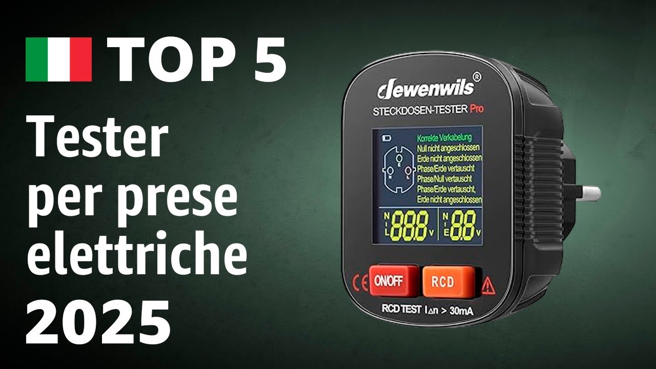 TOP&mdash;5. Migliori tester per prese elettriche 2025