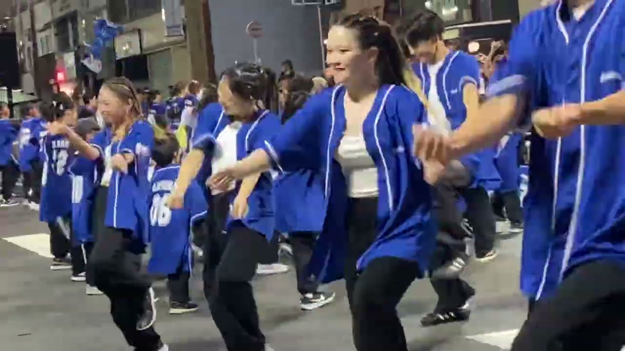 準優勝🥈聖カタリナ学園連🌸第60回松山野球拳踊り団体連2025年8月9日千舟町会場