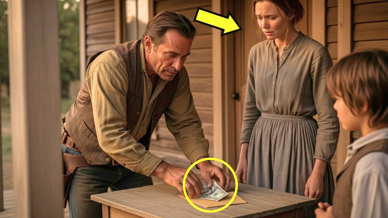 Ο σκληρός ράντσερ λύγισε βλέποντας τη χήρα να ταΐζει το παιδί της