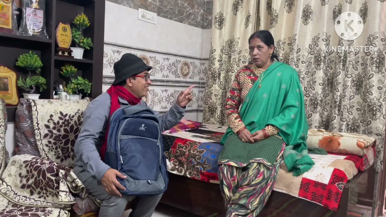 लालच # गढ़वाली हास्य व्यंग # पति-पत्नी कॉमेडी # राजीव ब्लॉग 