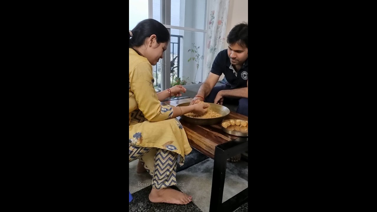 आज की रेसिपी हस्बेंड ने बनाई है|☺️ Gond Ke Laddoo