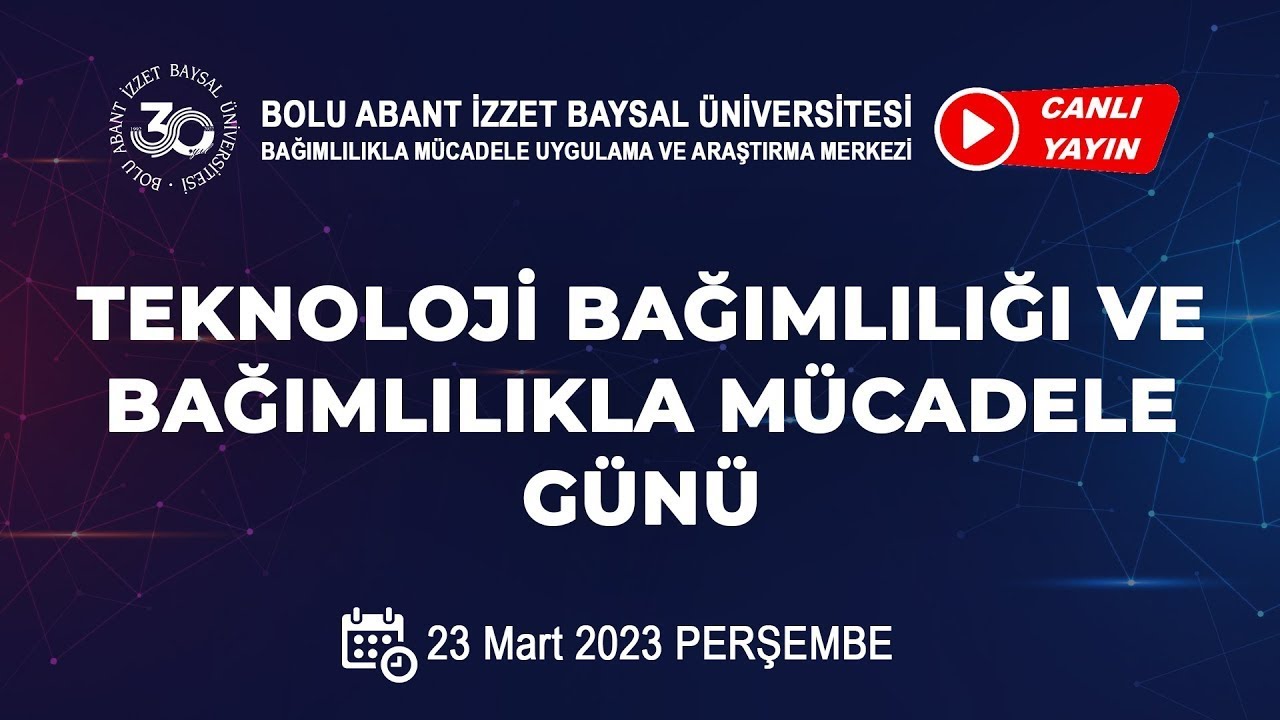 Teknoloji bağımlılığı ve Bağımlılıkla Mücadele Günü / WEBİNAR