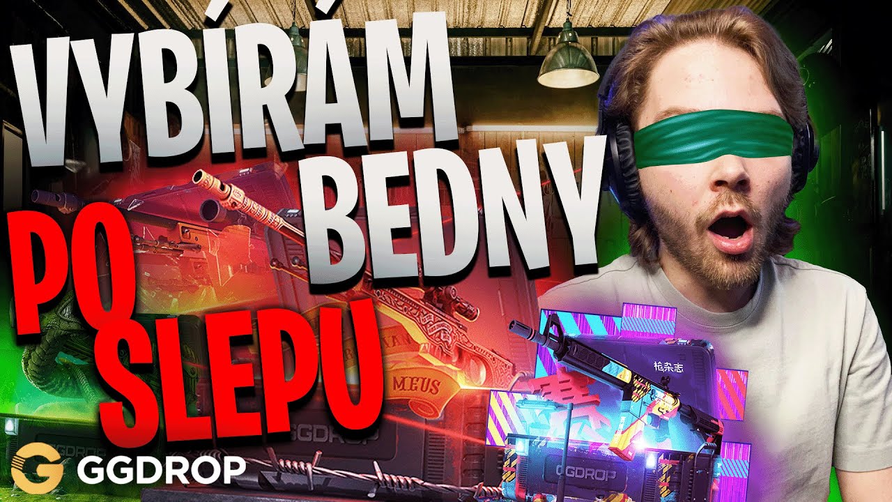 VYBÍRÁM BEDNY PO SLEPU ! NA KONCI UPGRADE ! GGDROP