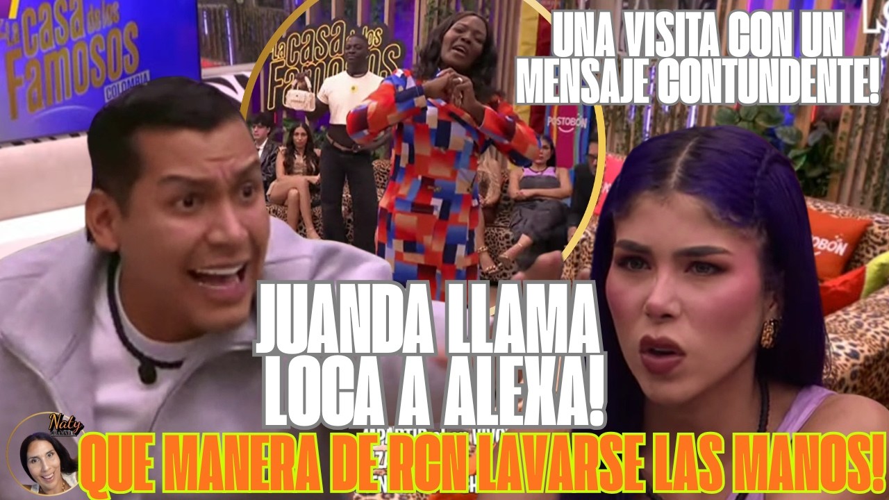 LA LLAMA LOCA! JUANDA ATACA NUEVAMENTE A ALEXA! RCN SE LAVA LAS MANOS!