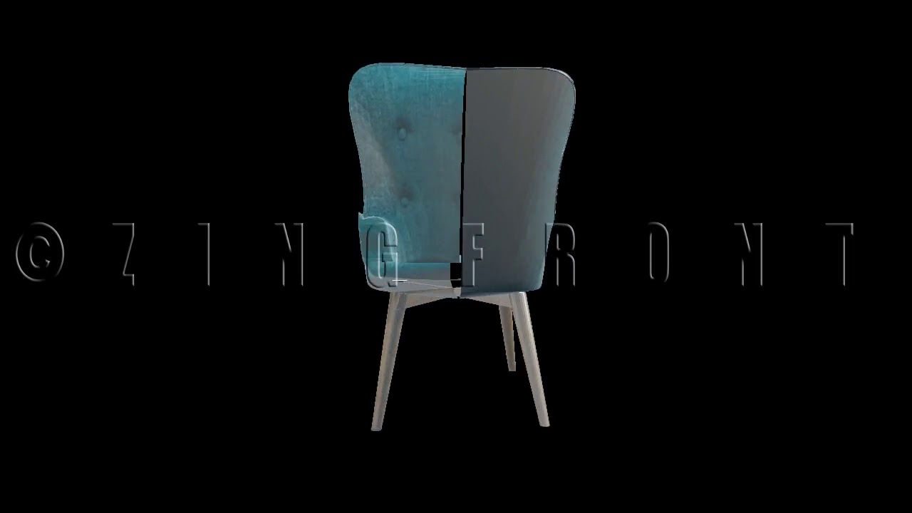 angels wings westlife: 79407 Chair with Armrest Angels Wings Green (Stuhl mit Armlehne Angels Wings