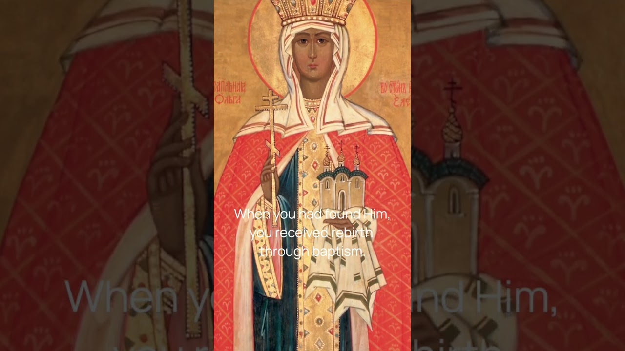 Troparion to Equal-to-the-Apostles Blessed Great Princess Olga