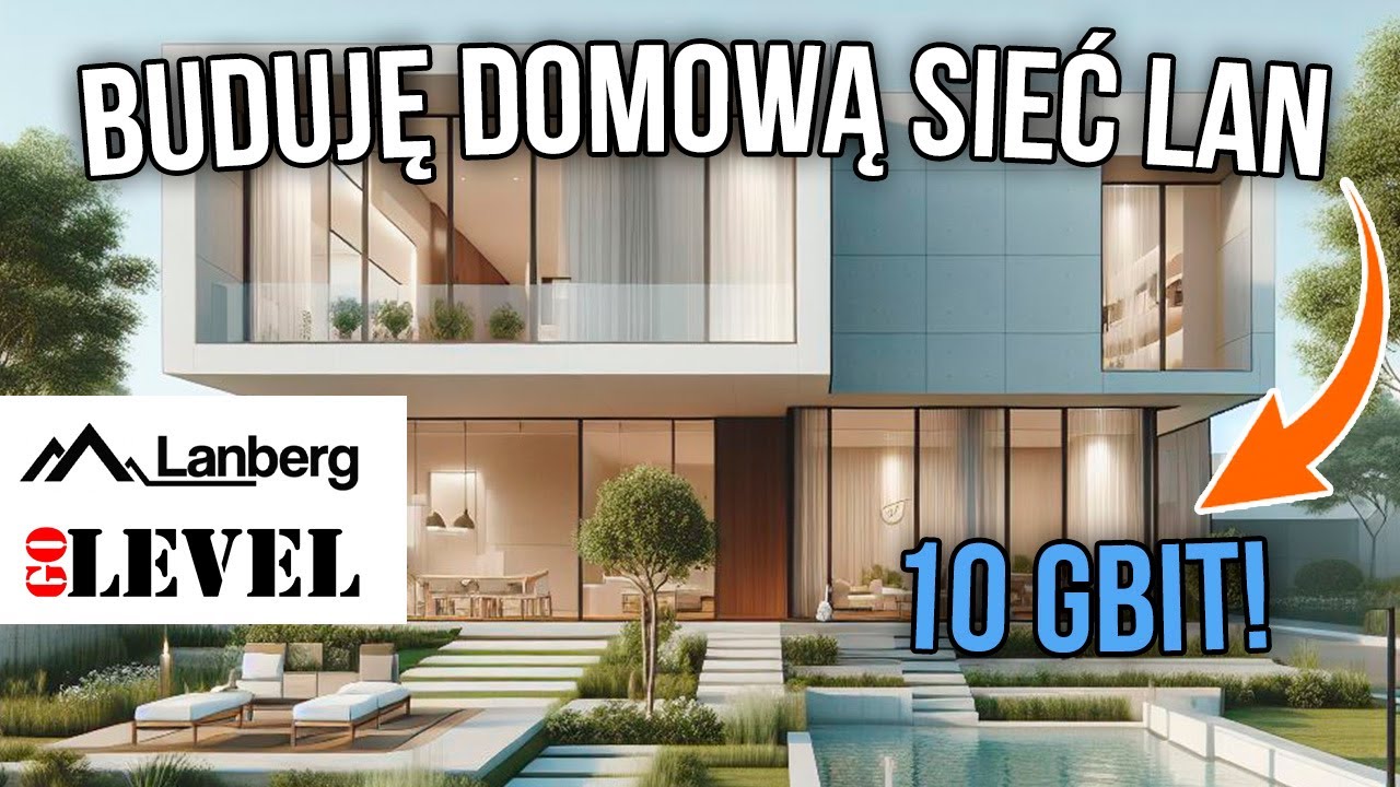 Buduję domową sieć LAN 10 Gbit w domku jednorodzinnym! Jakie kable wybrać?