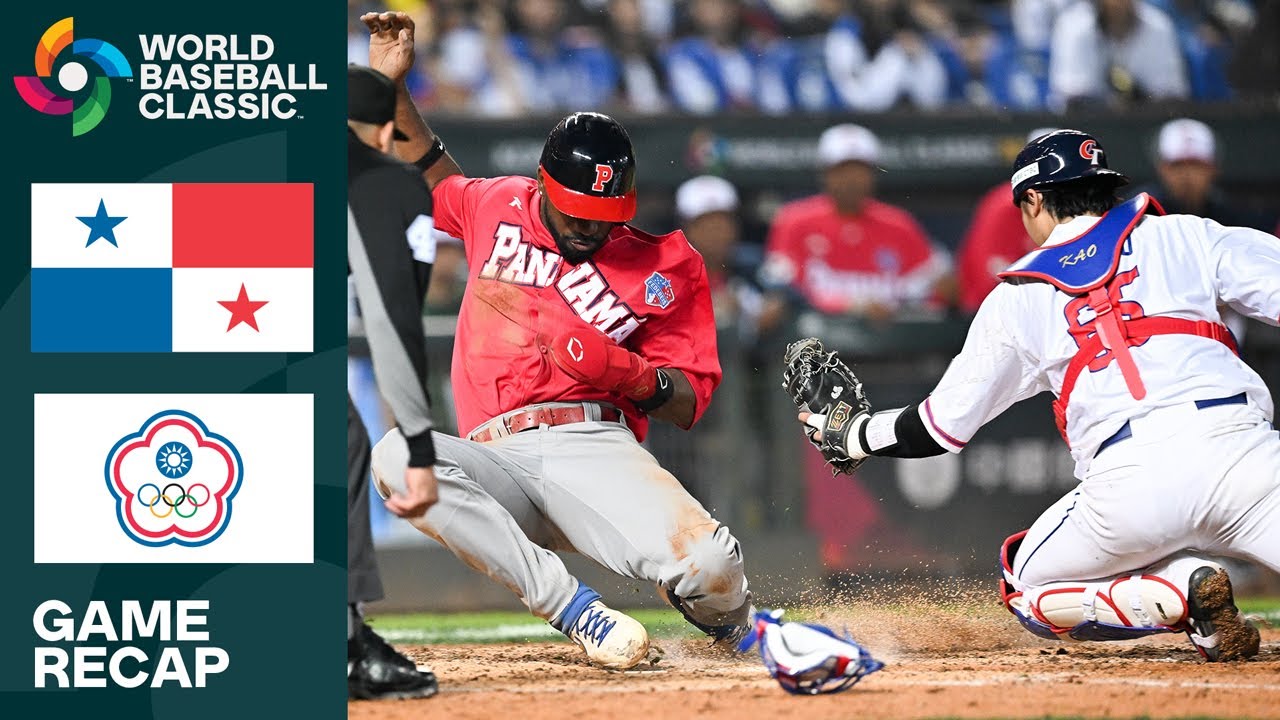 Лучшие моменты матча Панама — Китайский Тайбэй | World Baseball Classic 2023