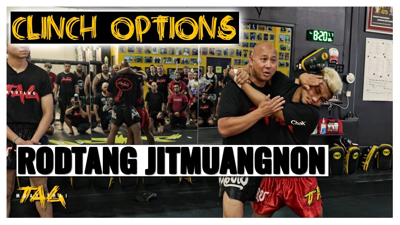 Clinch Option Push and Counter with Rodtang Jitmuangnon