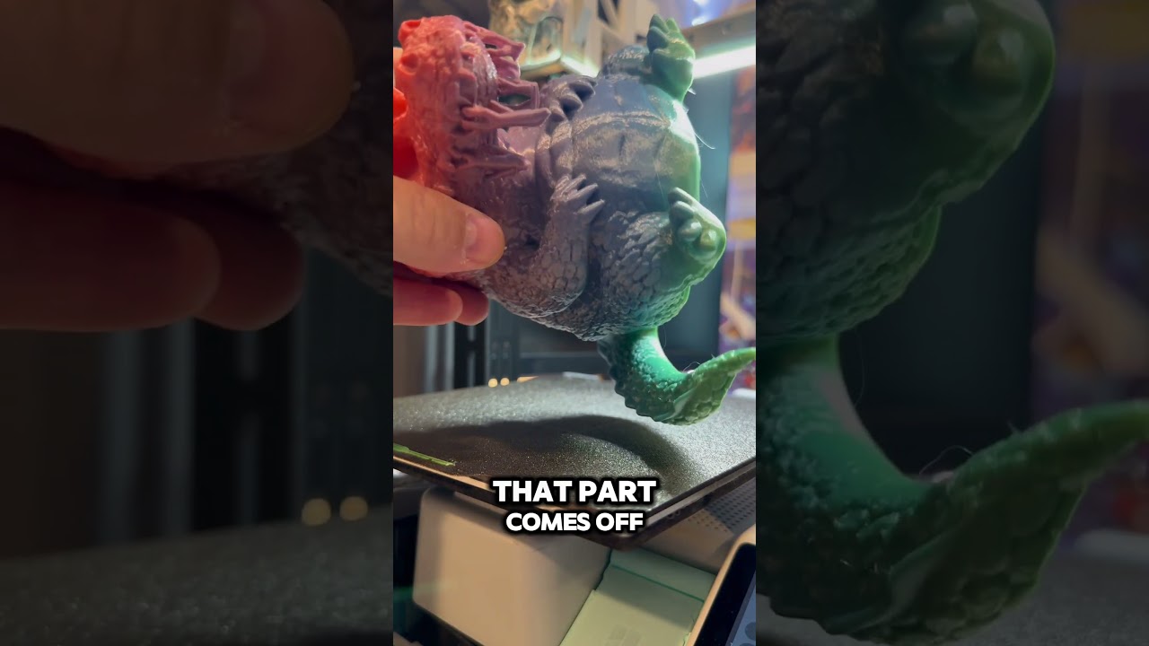 The right way to remove supports for your 3d prints!