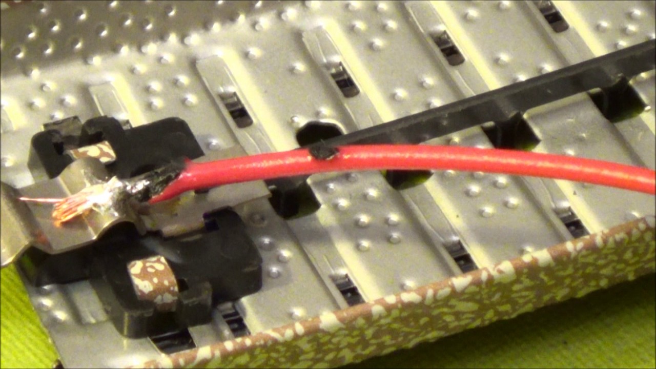 M&auml;rklin Anschlussgleis Anschlu&szlig;gleis selber bauen Anleitung