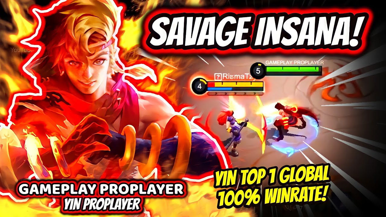 ¡NI SIQUIERA LOS TANQUES RESISTEN SU DAÑO! YIN TOP 1 GLOBAL 100% WINRATE! | MOBILE LEGENDS