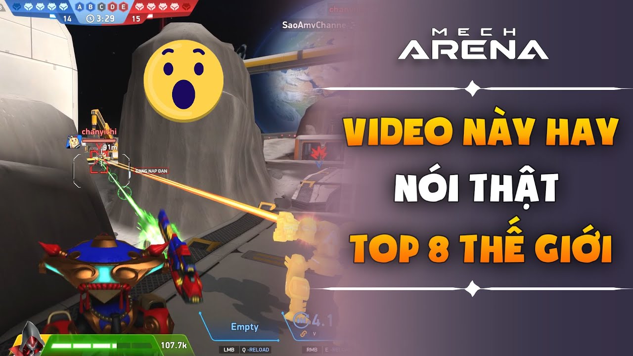 Hết cứu khi gặp TOP 8 thế giới - Cosplay Viewer - Mech Arena