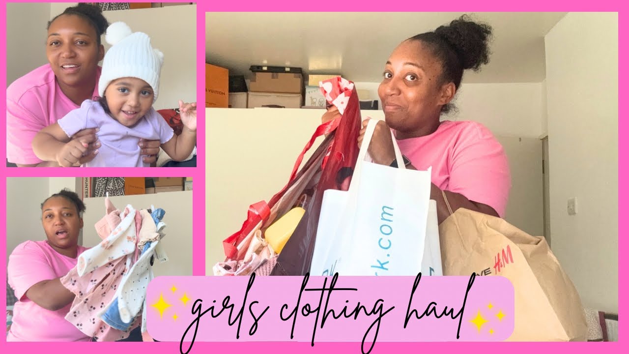 BABY GIRLS CLOTHES HAUL UK| NEXT|H&M|PRIMARK|HUGE HAUL| BABY GIRL| TODDLER CLOTHING HAUL| HUGE SALE!