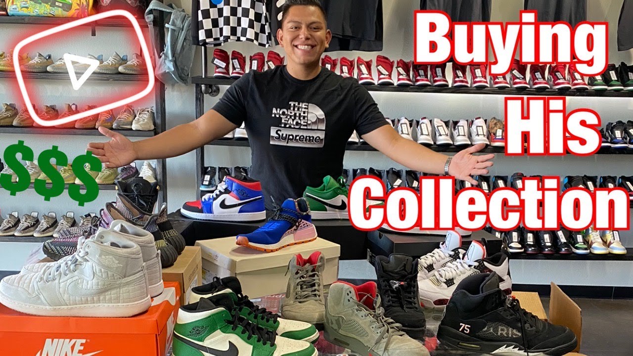 BUYING @LuisLeon  entire SNEAKER collection