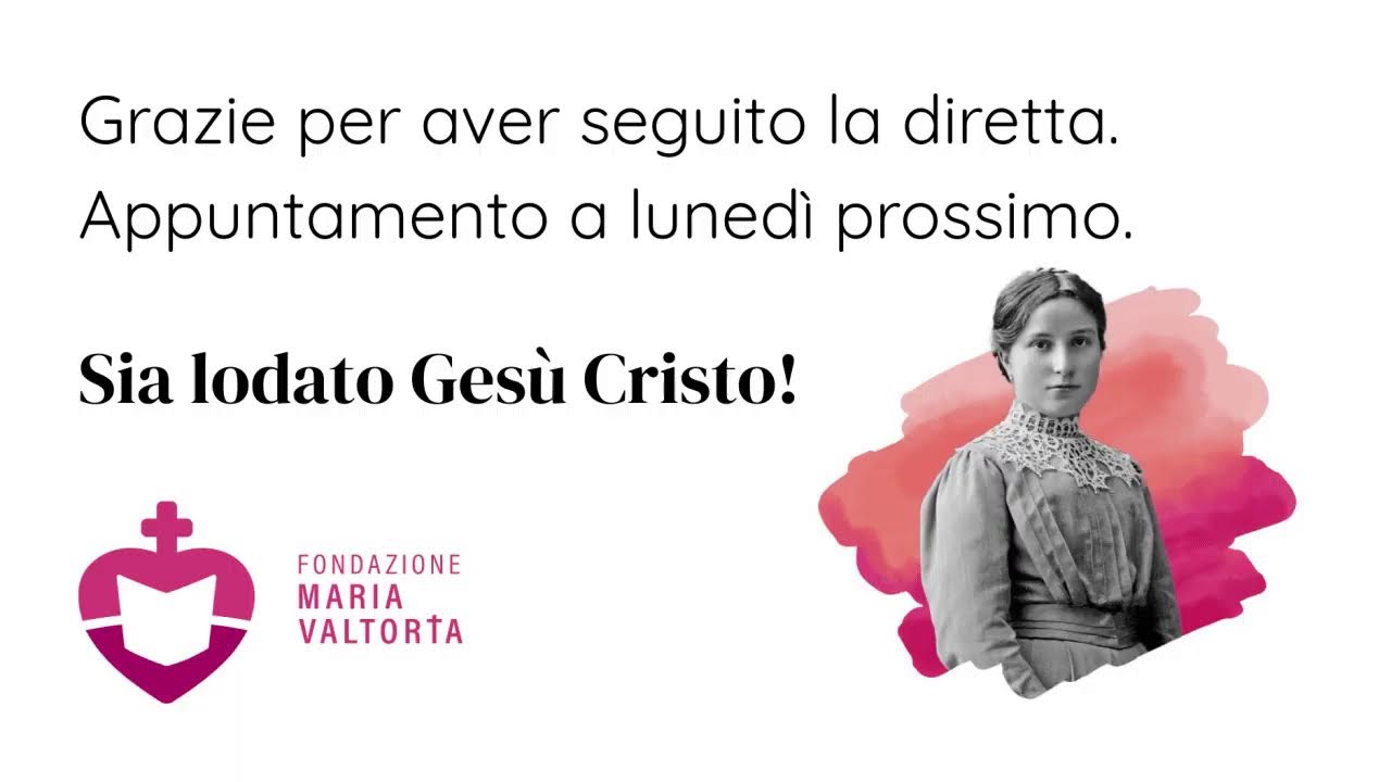Cenacolo Valtortiano Virtuale - 2 febbraio 2026
